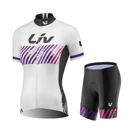 Conjunto Maillot + Culotte Corto 2017 CCC Liv Mujer N005